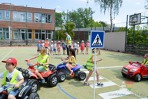 MŠ - Mobilní dopravní hřiště, modrá třída (21. 6. 2017)